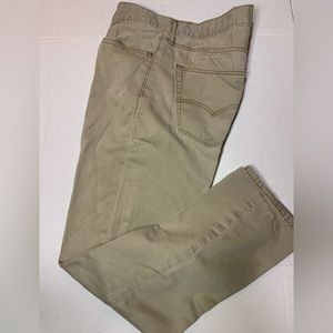 Levi Strauss Men’s 508 Khaki Jeans  36 X 32
